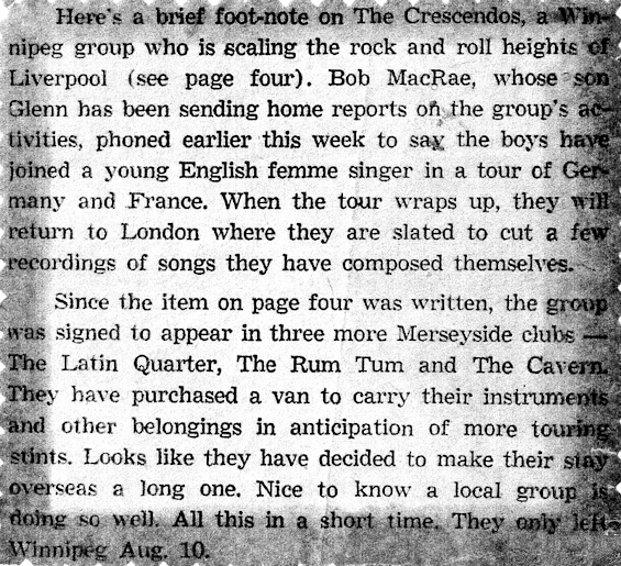Winnipeg newspaper article Winnipeg newspaper
article