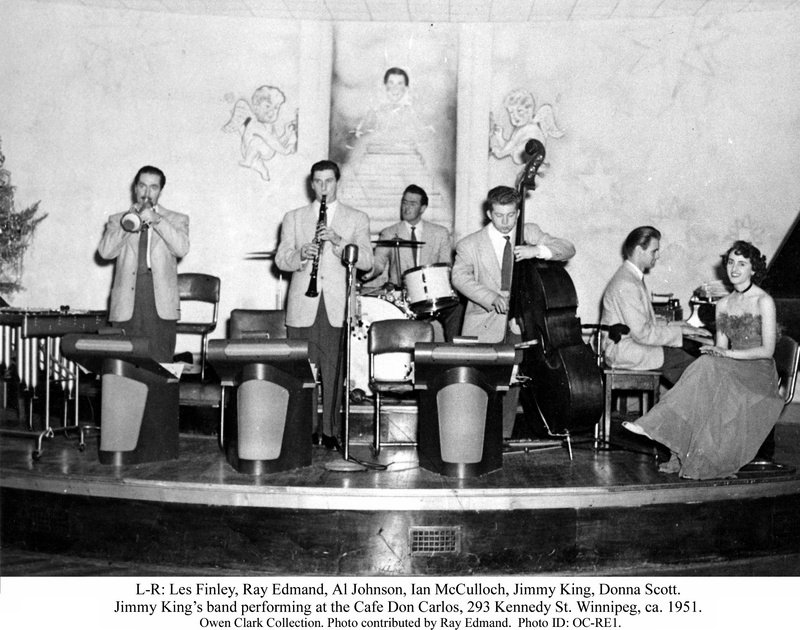Jimmy King at Cafe Don Carlos, 1951 Jimmy King at Cafe Don Carlos,
1951