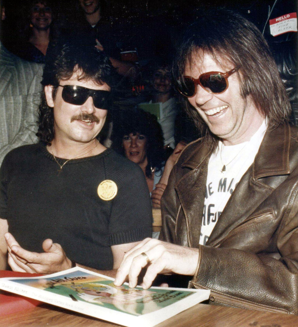 Neil Young with Burton Cummings